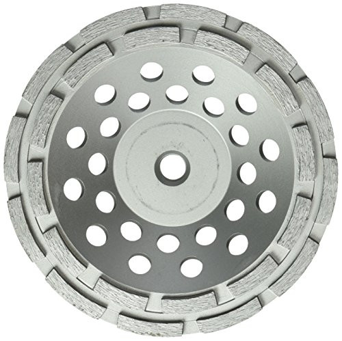 Milwaukee 49-93-7770 Double Row Diamond Cup Wheel, 7"