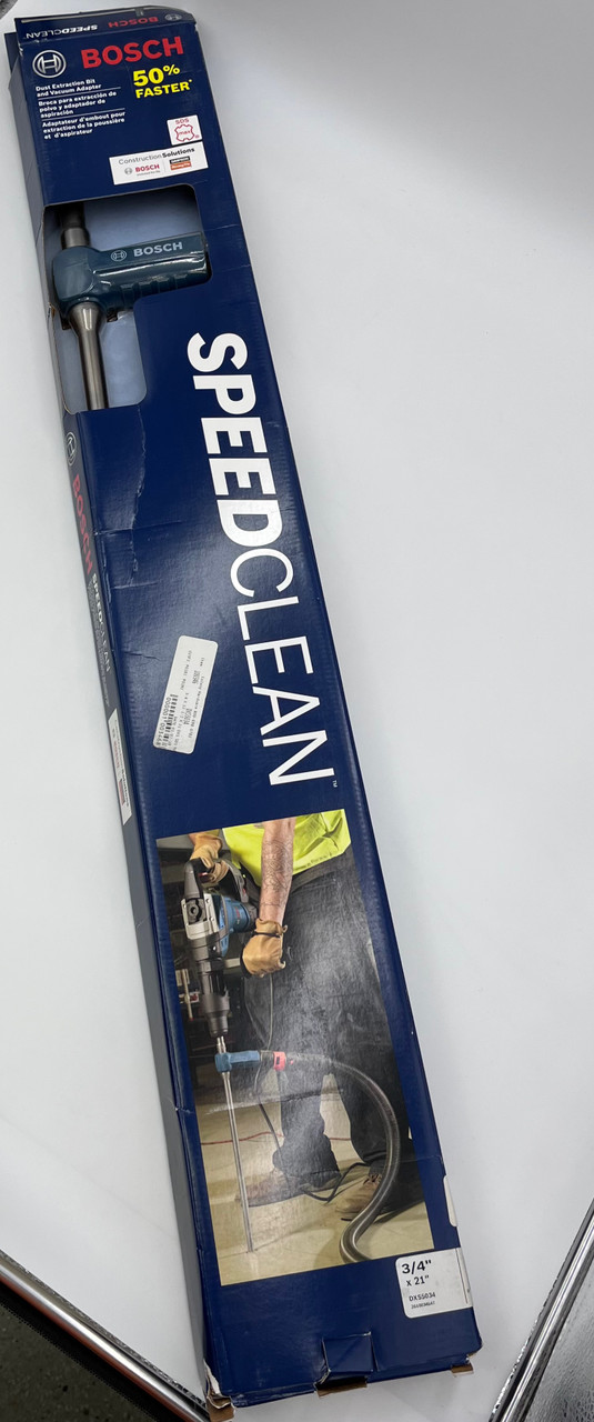 Bosch DXS5034 SDS-max Speed Clean Dust Extraction Bit, 3/4