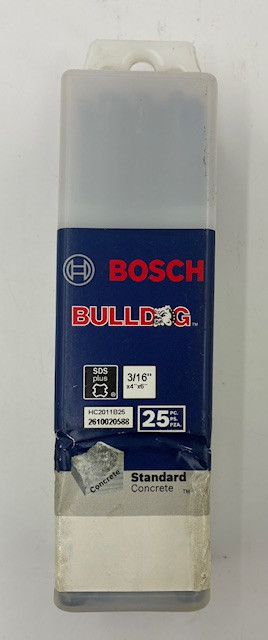 Bosch (25-Pk) HC2041B25 1/4-Inch by 4-Inch by 6-Inch S4 SDS Plus Rotary Hammer Bit
