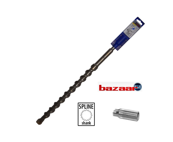 Bosch HC4051 1-Inch x 16-Inch x 21-Inch Wild Bore Spline Rotary Hammer Bit