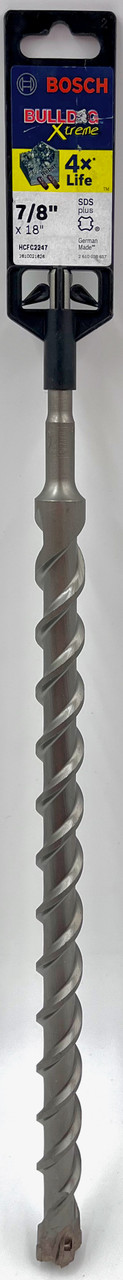 Bosch Carbide SDS-Plus Carbide Bit 7/8""X16""X18"" #HCFC2247
