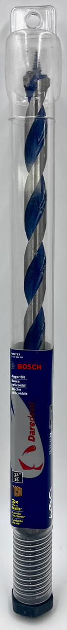 Bosch Daredevil NKLT13 Auger Bits, 13/16-Inch by 17-1/2-Inch by 13-1/2-Inch