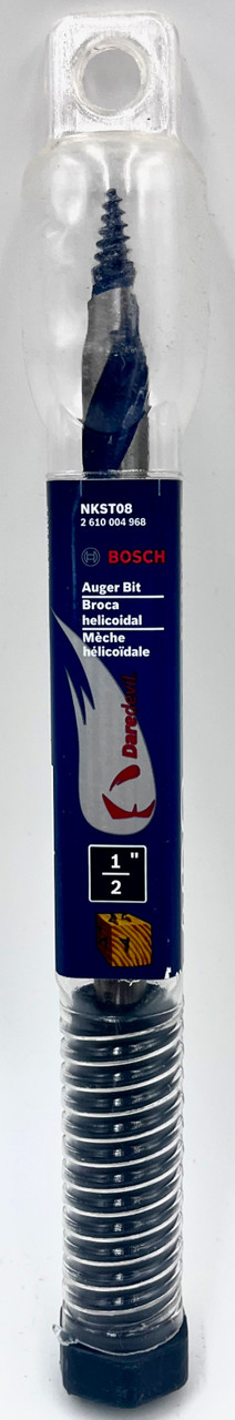 Bosch Daredevil NKST08 Auger Bits, 1/2-Inch by 7-1/2-Inch by 4-Inch