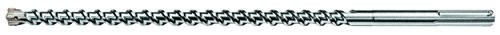 Century Drill & Tool 83712 SDS-Max 4-Cutter Masonry Drill Bit, 1" x 21"
