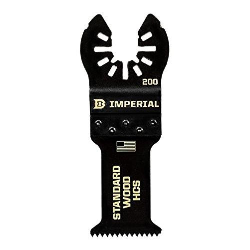 Imperial Blades-IBOA200-3 U.S.A.-ONE FIT 1-1/4" Fast Wood HCS Blade 3 Pack Oscillating