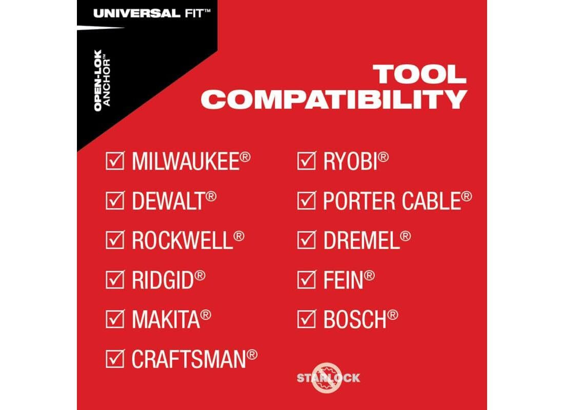 Milwaukee 49-10-9004 OPEN-LOK 3-PC WOOD CUTTING MULTI-TOOL BLADE VARIETY PACK