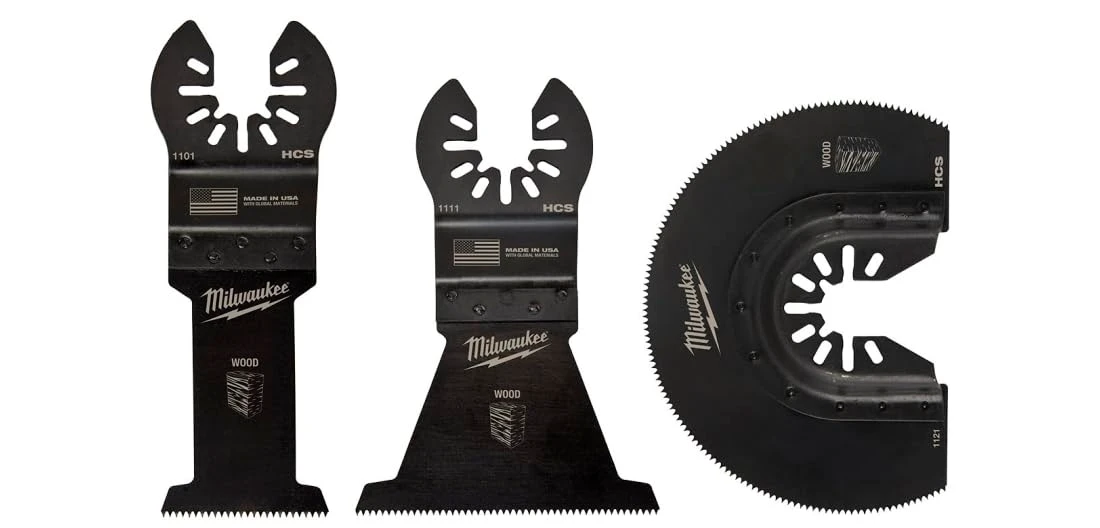 Milwaukee 49-10-9004 OPEN-LOK 3-PC WOOD CUTTING MULTI-TOOL BLADE VARIETY PACK