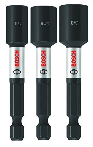 BOSCH ITNS2492 3 Pc. Impact Tough 2-9/16 In. Nutsetter Set