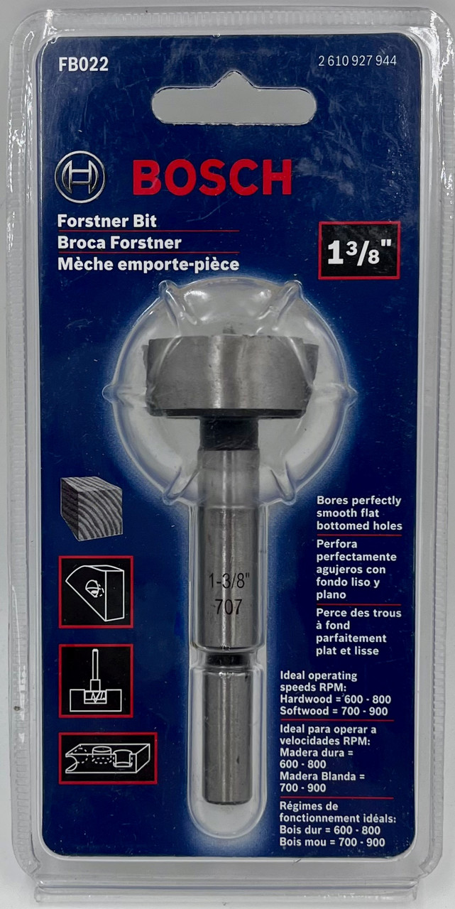 Bosch FB022 Forstner Bit, 1-3/8" [Tools & Home Improvement]
