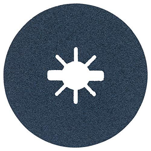 Bosch FBX4580 X-LOCK Abrasive Fiber Discs, 80 Grit, 4-1/2", 25-Pack