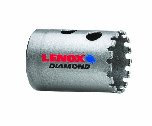 Lenox Tools 1211722DGHS 22 Diamond Grit Hole Saw, 1-3/8-Inch or 34.5mm
