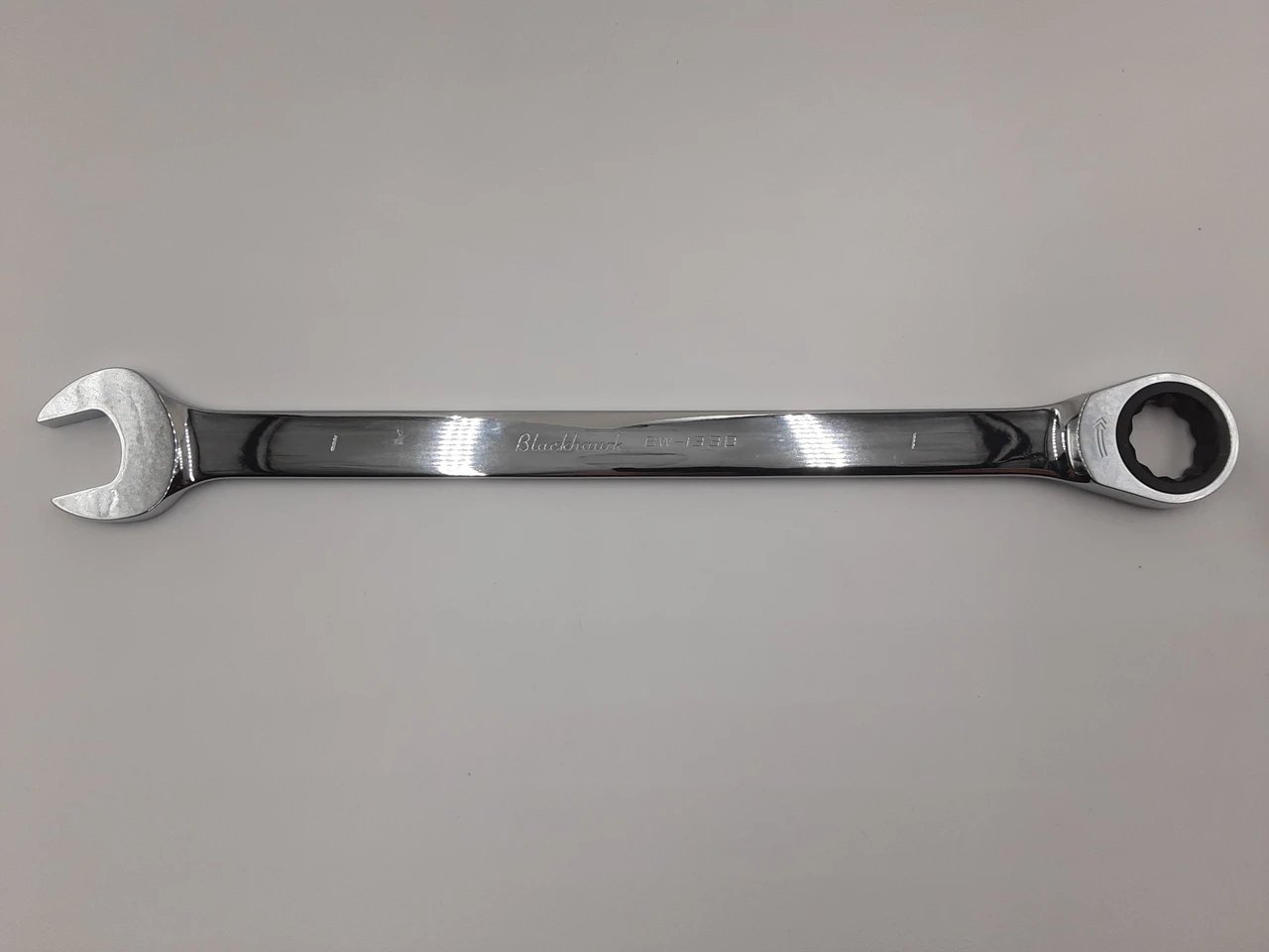 Blackhawk BW-1330 XL Combination Non-Reversible Ratcheting Wrench 1 inch - 12 Point