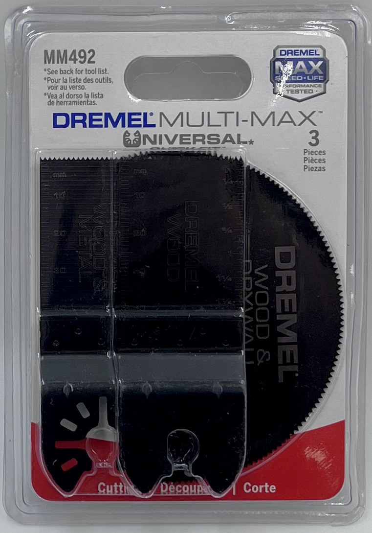 Dremel MM492 Universal Quick-Fit Cutting Assortment Pack, 3-Piece