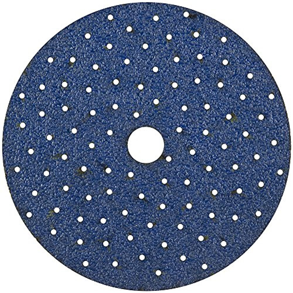 Norton 04036 5-Inch P150 Grit X Hook and Loop Discs, 50-Pack