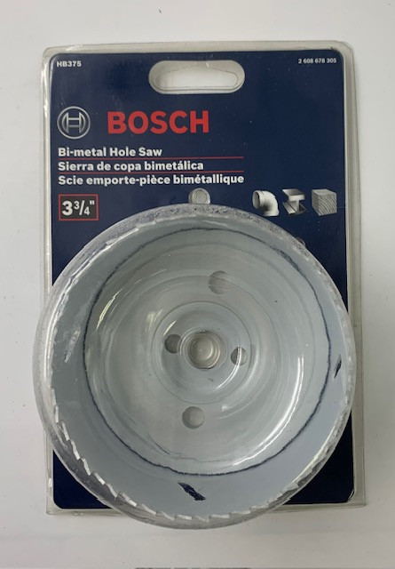 BOSCH HB375 3-3/4 In. Bi-Metal Hole Saw