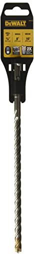 DEWALT (DW5529) 3/8-Inch by 8-Inch by 10-Inch Solid Rock Carbide SDS+