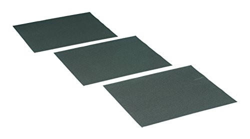 25 Pack Mirka 21-104-P100 Waterproof Finishing Sheet, 9" x 11"