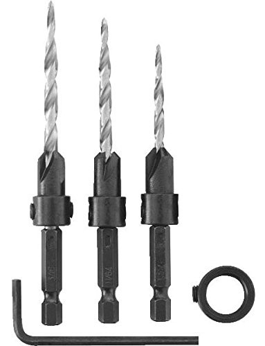 Irwin Tools 1882793  SPEEDBOR Countersink Wood Drill Bit, 4-Piece