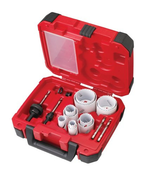 Milwaukee 49-22-4175 General Purpose Ice Hardened Hole Saw Kit, 15-Piece