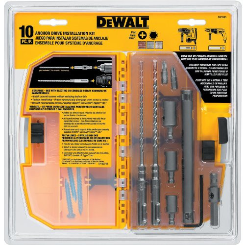 DEWALT DW5366 Anchor Drive Kit 10-Pieces [Tools & Home Improvement]