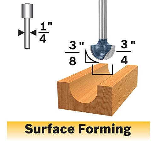 Bosch 85448MC 3/8 In. x 3/4 In. Carbide-Tipped Core Box Router Bit