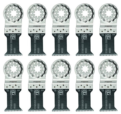 Fein 63502133290 Standard Oscillating Blade (10 Pack), 1-3/8 x 2