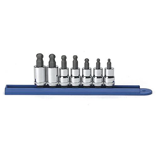 7-Piece GEARWRENCH 3/8" Drive Ball End Hex Bit Socket Set, Metric - 80587