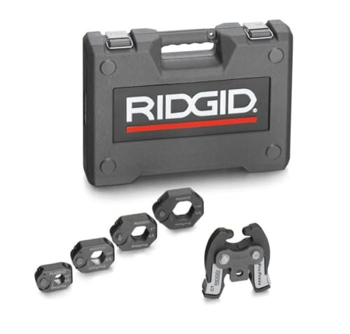 Ridgid 28043 Press Ring Kit,Compact,1/2 To 1 1/4 In