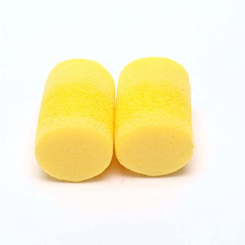 3M 3121201 Ear Classic Single-Use Earplugs, Cordless, 29NRR, Yellow, 200 Pairs