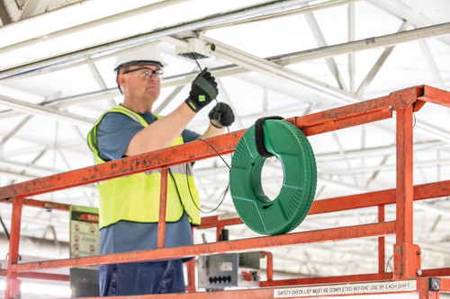 Greenlee FTXS-125 Reel-X Steel Fishtape, 125', Green