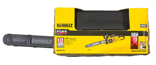 DEWALT 60V FLEXVOLT 20" Brushless Chainsaw 5AH (DCCS677Z1)