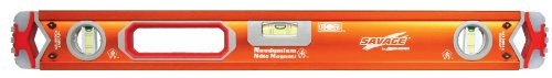 Swanson SVB24M 24-Inch Savage Magnetic Professional Box Beam Level with Gel End Cap