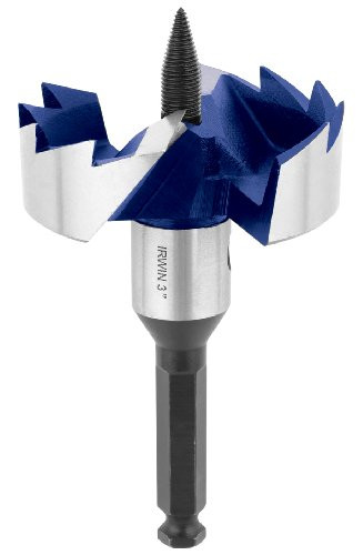 Irwin Industrial Tools 3046016 4-5/8-Inch 3-Cutter Self Feed Drill Bit