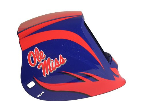 ArcOne X540VI-MIS Old Mississippi Collegiate Logo Welding Helmet with X540V Filter