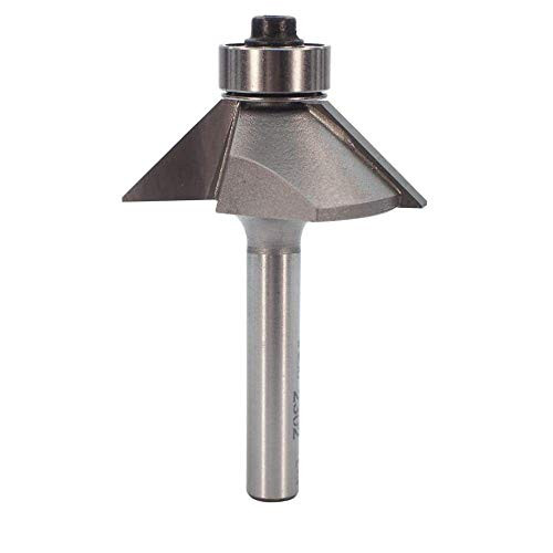 Whiteside Router Bits 2302-0 Chamfer Bit with 45-Degree 5/8-Inch Cutting Length