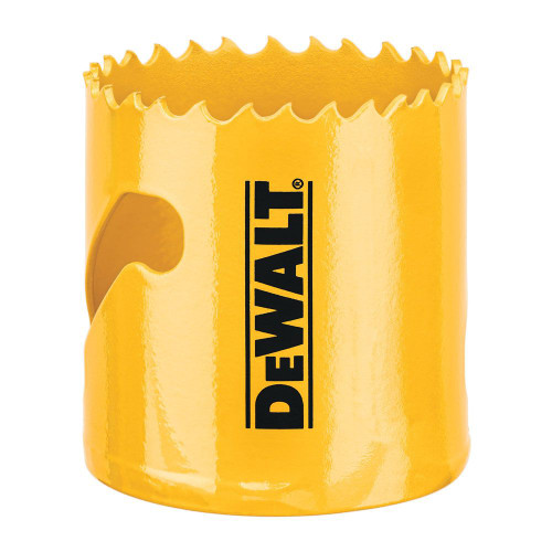 New DeWalt DAH180064 Hole Saw, 4 in Dia, 1-3/4 in D Cutting, 5/8-18 Arbor, 4/5 Tpi, Hss Cutting Edge