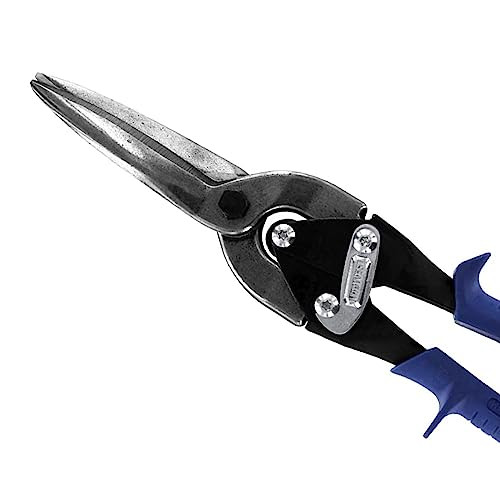 MIDWEST (MWT-6716A)  Power Cutters Long Cut Snip - Straight Cut Regular Tinner Shears, Made in the USA -