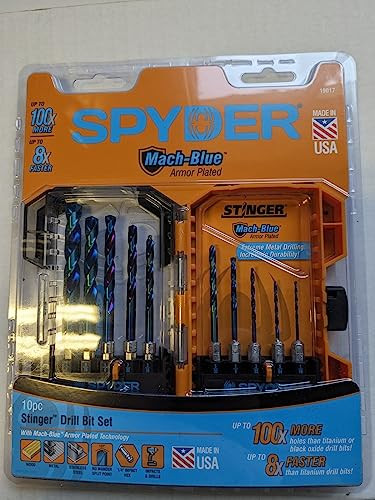 Spyder 19017-0 10 PC Stinger Drill BIT Set