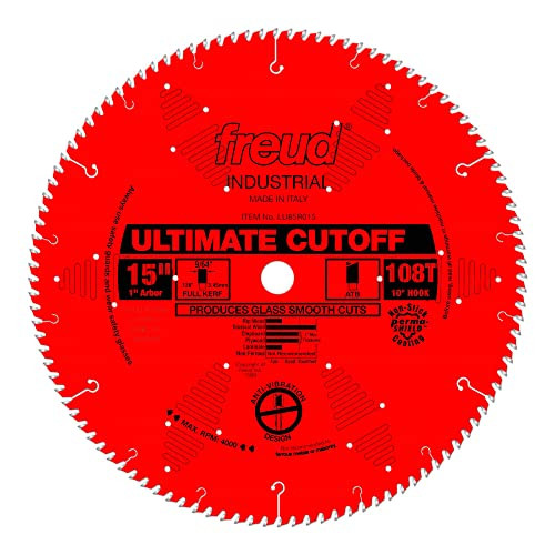 Freud 15"" x 108T Ultimate Cut-Off Blade (LU85R015)
