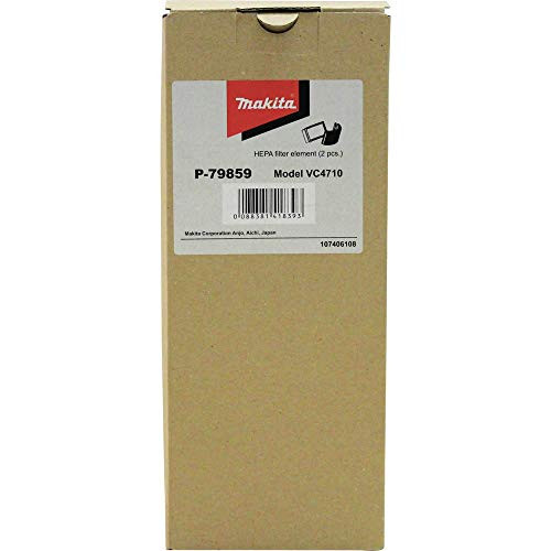 Makita P-79859 Dust Extracting Main Flat HEPA Filter Set
