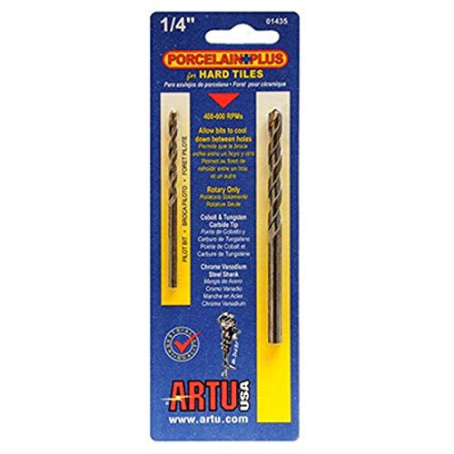 ARTU USA 01435 Porcelain Tile Bit, 1/4-Inch