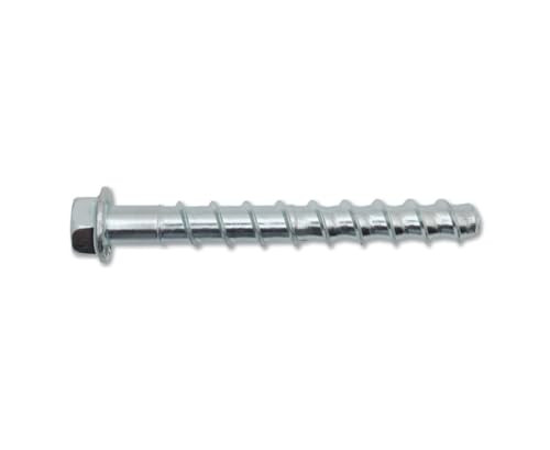 Dewalt Engineered by Powers (50 COUNT) 3/8" x 3" Dewalt Screw-Bolt+ Concrete Screw Anchor Zinc, PFM1411240