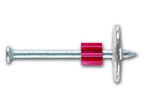 DEWALT (QTY 100)  50115MG 0.300 Head 3-Inch Shank 0.145 Shank Dia Drive Pin Mechanically Galvanized with 1-Inch Washer