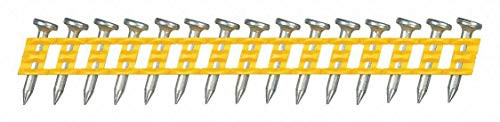 DEWALT (1005 QUANTITY) DCN890075 Concrete Nails, 3/4" Length, Steel, Zinc Plated, Strip