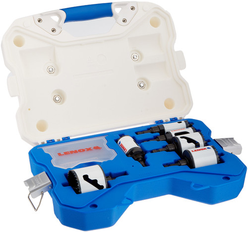 Lenox Tools - (34081600AE) 6 PIECES Bi-Metal Speed Slot Hole Saw with T3 Electricians Kit