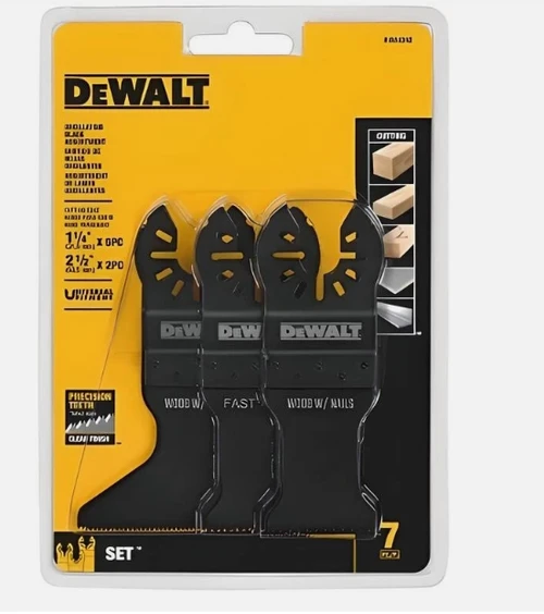 DEWALT (7 PIECES)  DWA4262 OSCILLATING BLADE ASSORTMENT