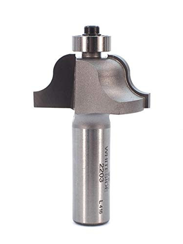 Whiteside Router Bits (1 per pack) Roman Ogee Bit with 1/4" Radius, 1-1/2" Large Diameter and 11/16" Cutting Length (2203 )