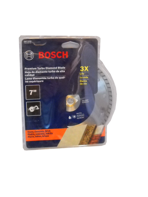 Bosch DB742C 7-Inch Premium Turbo Rim Diamond Blade