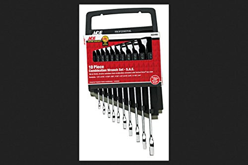 Ace 10 Pc. Sae Combination Wrench Set` (2024495)