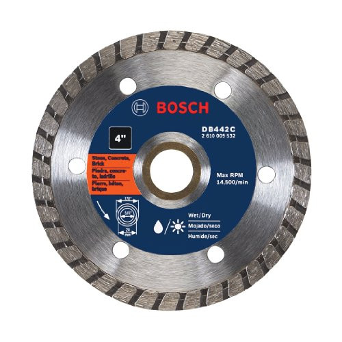 Bosch DB442C Premium Turbo Diamond Blade, 4-Inch